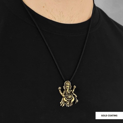 Silver Ganesha Pendant