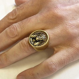 Silver Jesus Ring