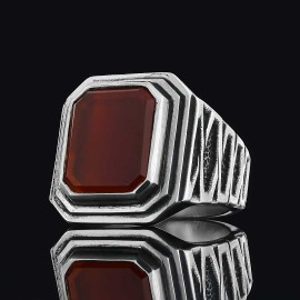 Silver Men Ring