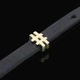 Silver # sign Bracelet