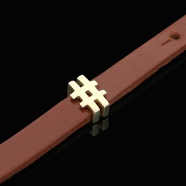 Silver # sign Bracelet