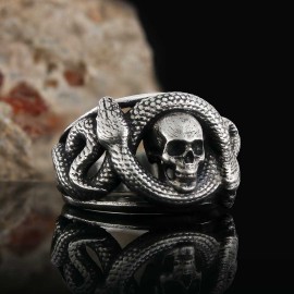 Snake Silver Ring