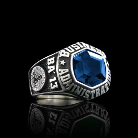 Special Design 925 Sterling Silver Busines Administration Women Ring