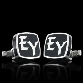 Special Design 925 Sterling Silver Letter Cufflinks