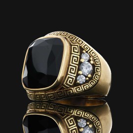 Special Design 925 Sterling Silver Men Ring With Stone