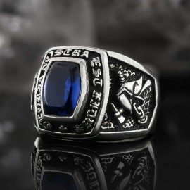 Special Design Gloria Nostra Est Fides Germany Ring