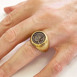 Special Design Ottoman Tughra Ring