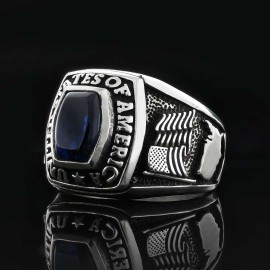 Special Design United States Of America Ring