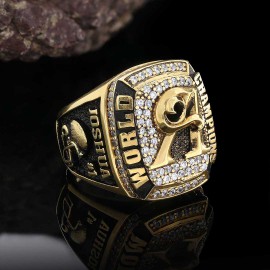 Special Design World Champions With Stone Big Ring