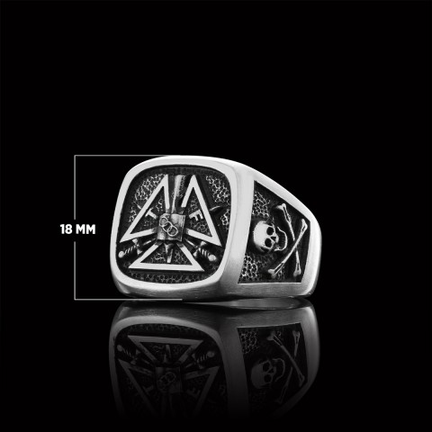 Special Masonic Ring, Freemasonic Ring, Master Mason Ring, Elegant Masonic Ring