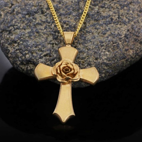 Spiritual Symbol of Ancient Necklace, Antiquus Mysticusque Ordo Rosae Crucis Pendant