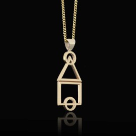 Squid Game Silver Pendant