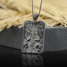 Sterling Silver Ganesha Necklace