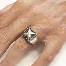 Unique Design Sterling Silver Ring