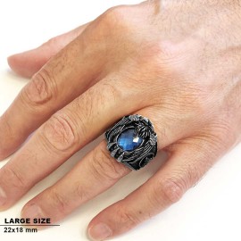 Stone With Buddha Ring