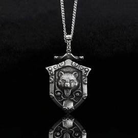 Sword Shield Necklace
