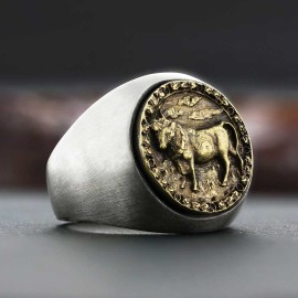 Taurus Horoscope Ring