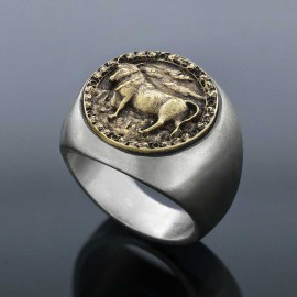 Taurus Horoscope Ring