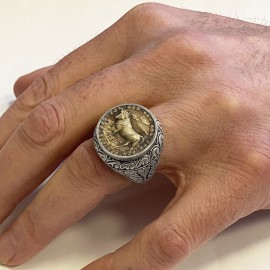 Taurus Zodiac Silver Ring