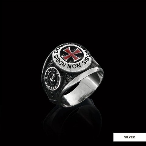 Templar Cross Masonic Ring, Mason Jewelry, Custom Mason Ring