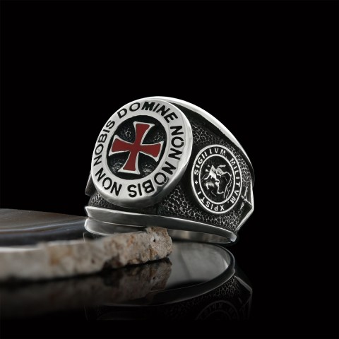 Templar Cross Masonic Ring, Mason Jewelry, Custom Mason Ring