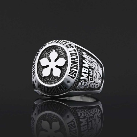 Texas State University Ring, Custom High School Graduation Ring, Class Ring, College Class Ring