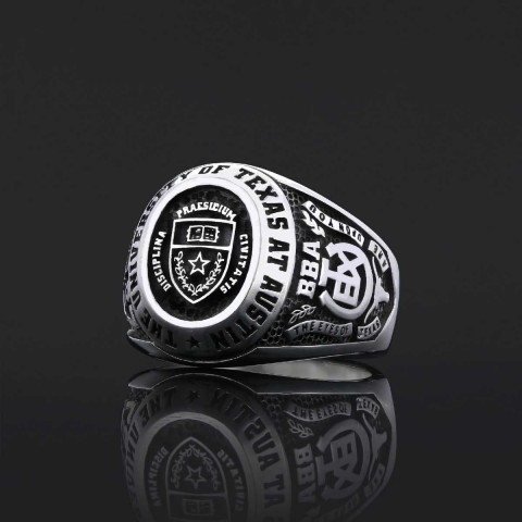 Texas State University Ring, Custom High School Graduation Ring, Class Ring, College Class Ring