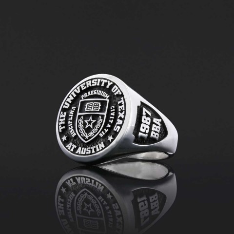 Texas University Ring, McGill University Ring, Class Ring, High School Ring, Graduation Ring