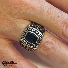 USAF Ring with Stone