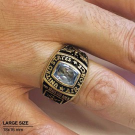 USAF Ring with Stone