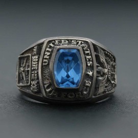 USAF Ring with Stone