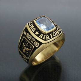 USAF Ring with Stone