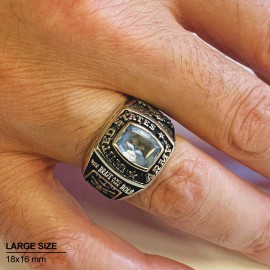 Brave and Bold Army Ring