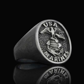 US Marines Eagle Ring