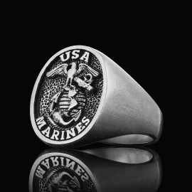 US Marines Eagle Ring