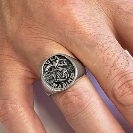 US Marines Eagle Ring