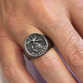 US Marines Eagle Ring