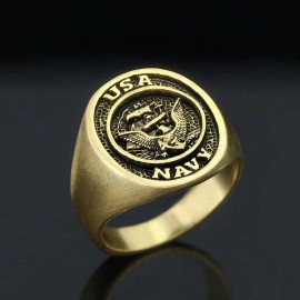 Graduation New Personalized Ring US Naval Academy USNA in USA silver 925 class usn ring 1977 Naval ring military ring