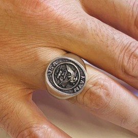 US Navy Eagle Embossed Ring