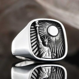 Statue of Liberty Ring