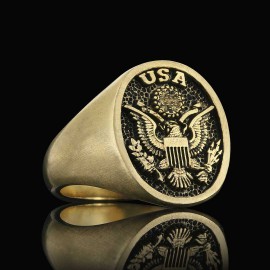 USA Eagle Ring