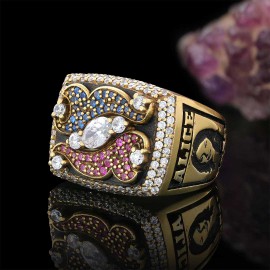 Unique Design Handmade With Stone Big Ring