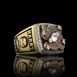 Unique Design Handmade With Stone Big Ring