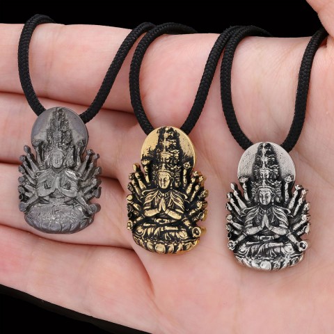 Unique Design Silver Shiva Pendant