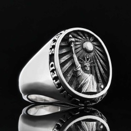 United States Of America Ring