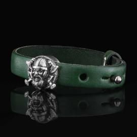 Viking Leather Bracelet