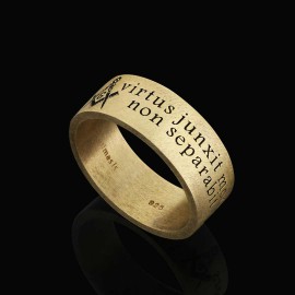 Virtus Junxit Mors Separabit Ring