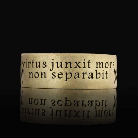 Virtus Junxit Mors Separabit Ring