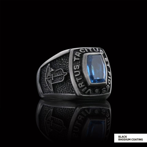 Virtus Tacitus Et Fides Masonic Ring, Signet Mason Ring, Mason Jewelry, Custom Mason Ring