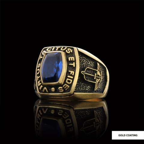 Virtus Tacitus Et Fides Masonic Ring, Signet Mason Ring, Mason Jewelry, Custom Mason Ring